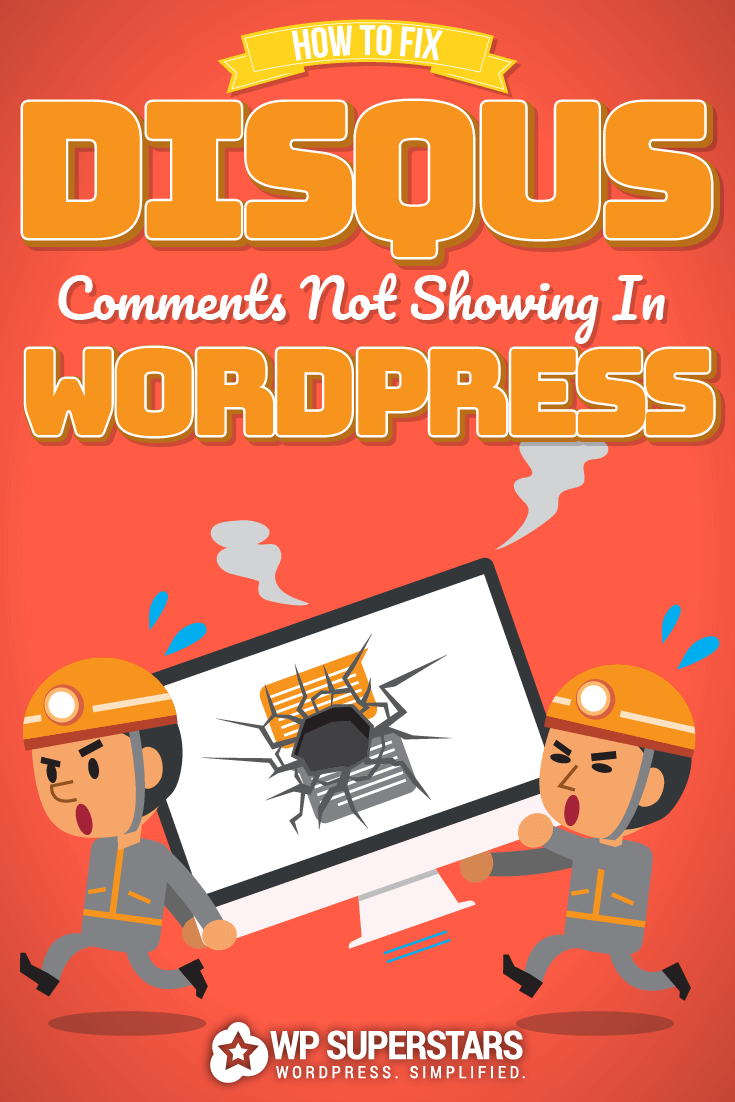 Cómo arreglar los comentarios de Disqus que no se muestran en WordPress