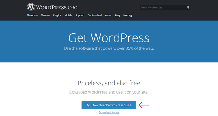 Descarga WordPress