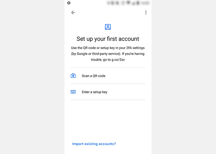 Verificación en dos pasos de Google Authenticator Phone