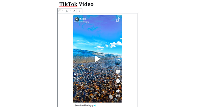 Video de TikTok