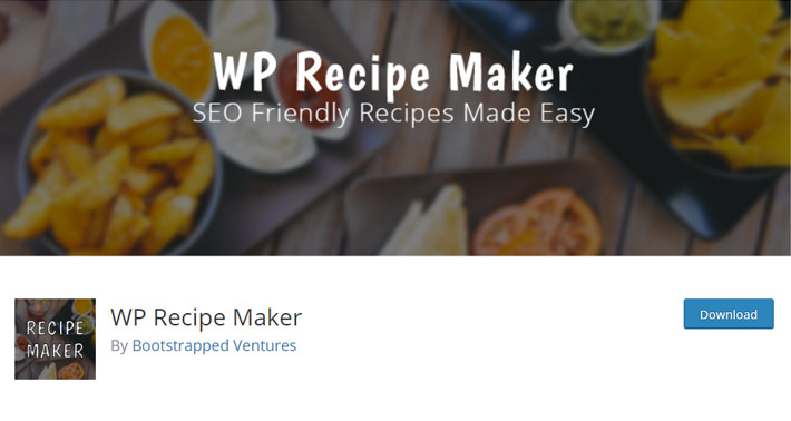 Complemento WP Recipe Maker