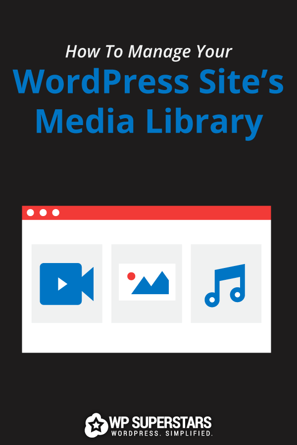 Administre su biblioteca multimedia de WordPress