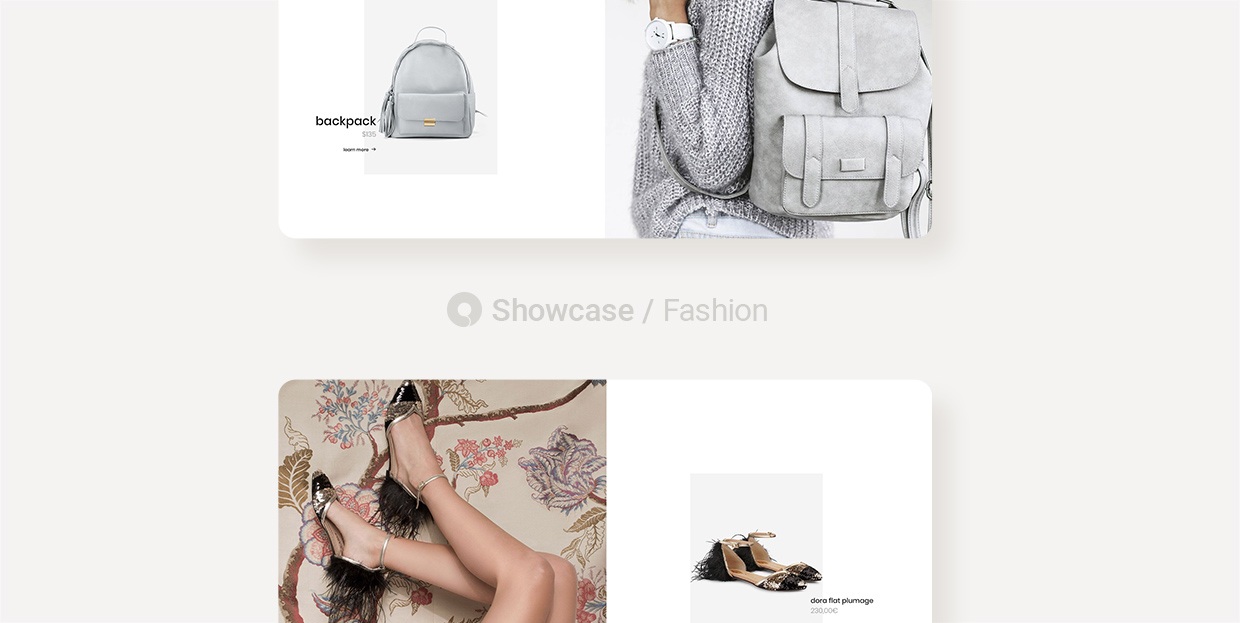 Sitios web de moda creados con temas interactivos de Qode