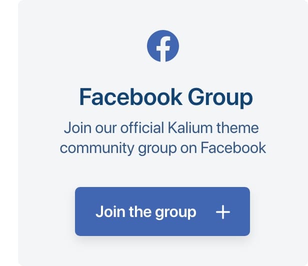 Grupo de Facebook Kalio