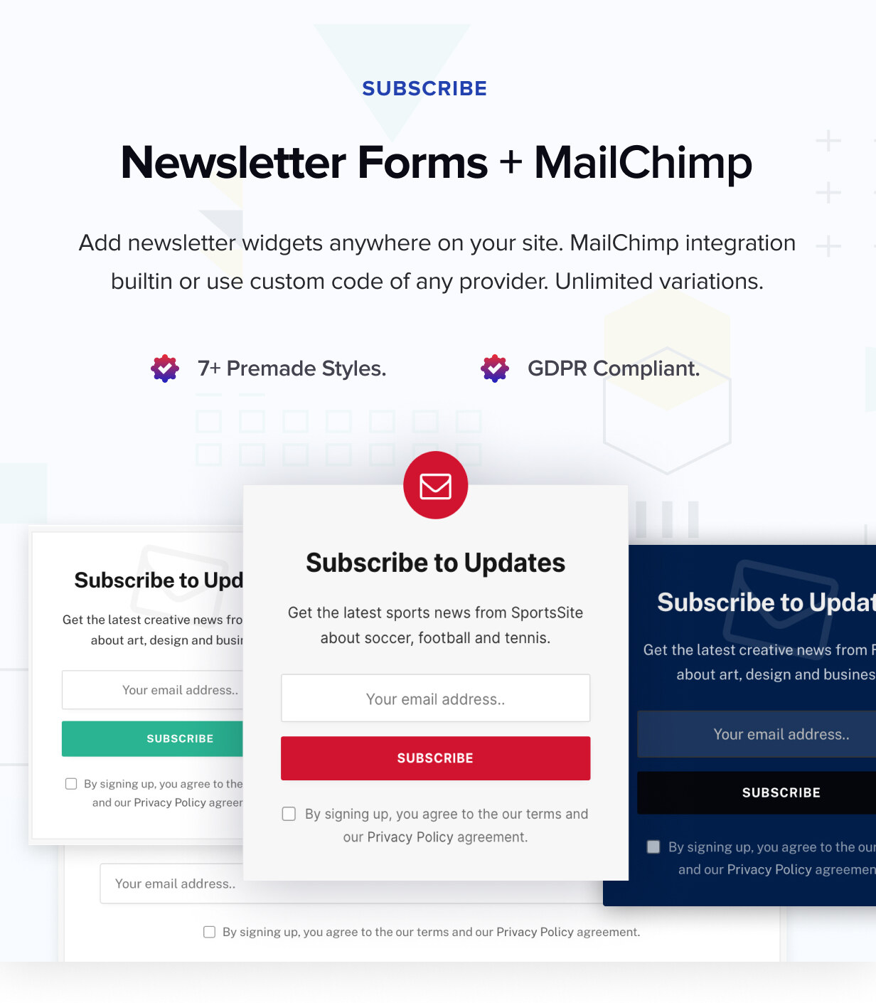 Boletín y Mailchimp