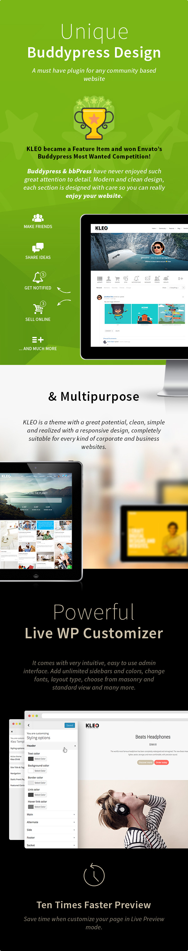 KLEO - Tema de BuddyPress multipropósito centrado en la comunidad profesional - 8