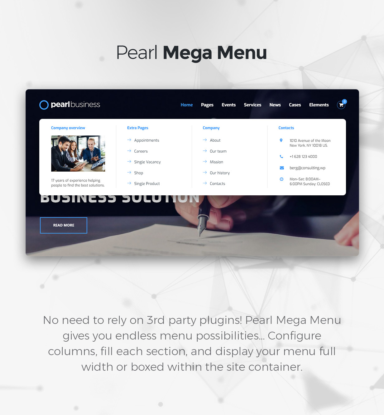 Pearl - Tema de WordPress para empresas corporativas - 5