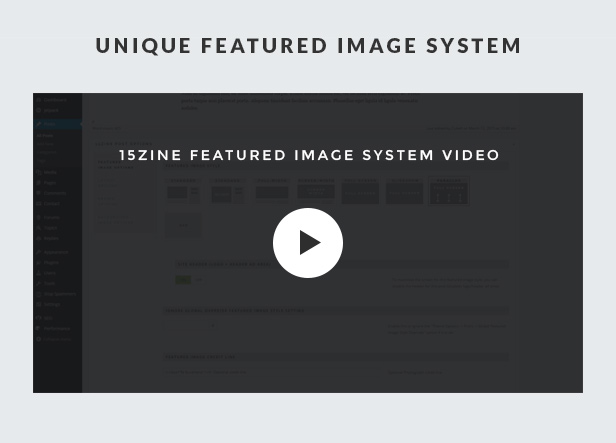 Vídeo de estilos de imagen destacados de 15Zine