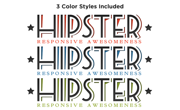 Hipster - Tema retro responsivo de WordPress - 6