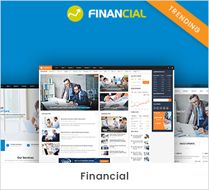 Financial - Tema de WordPress para negocios y finanzas
