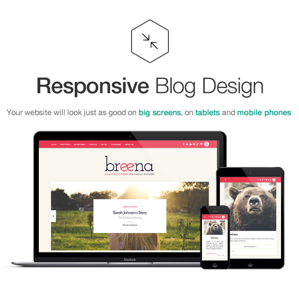 Breena - Un tema de blog de WordPress receptivo - 5