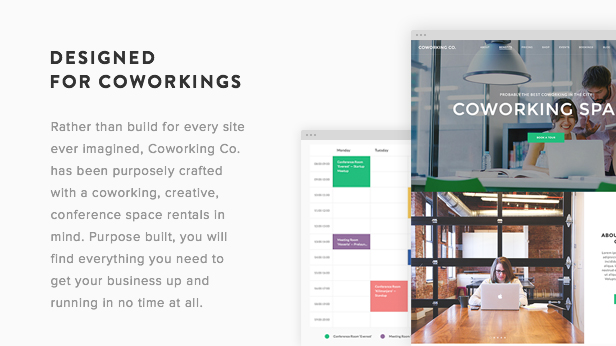 Coworking Co. - Tema de WordPress para espacios creativos - 6