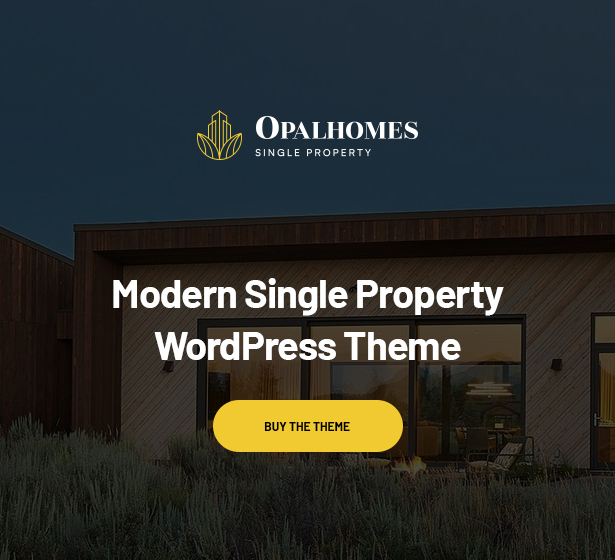 Opalhomes - El mejor tema moderno y lujoso de WordPress para propiedades individuales