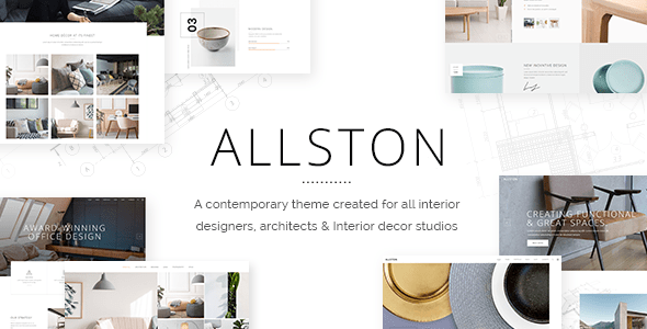 Descargar Allston Contemporary Interior Design and Architecture Theme