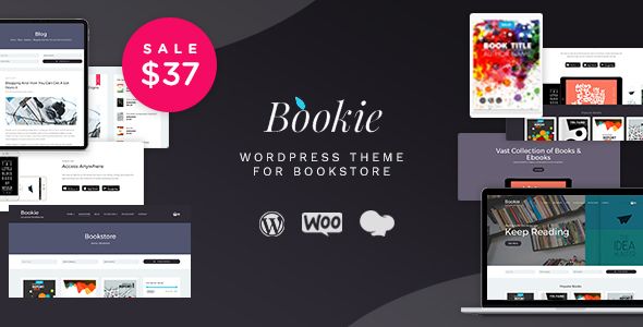Descargar Bookie WordPress Theme for Books Store