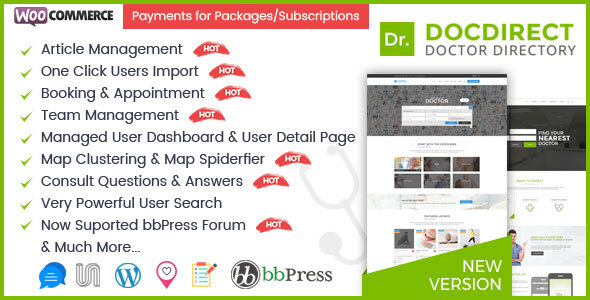 Descargar DocDirect WordPress Theme for Doctors and Healthcare Directory
