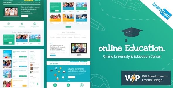 Descargar Education Center LMS Online University School Courses