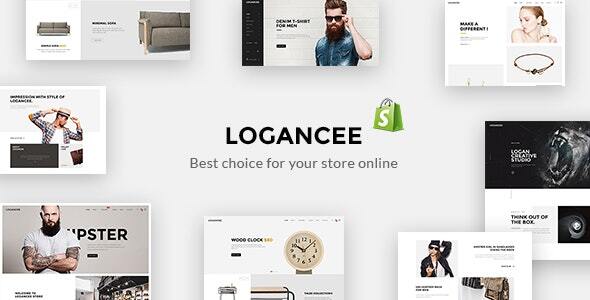 Descargar Logancee – Responsive Ecommerce Shopify Template