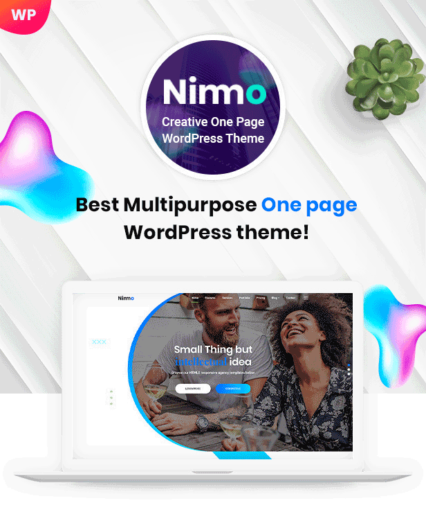 Nimmo 1 - Tema minimalista de WordPress para agencias creativas