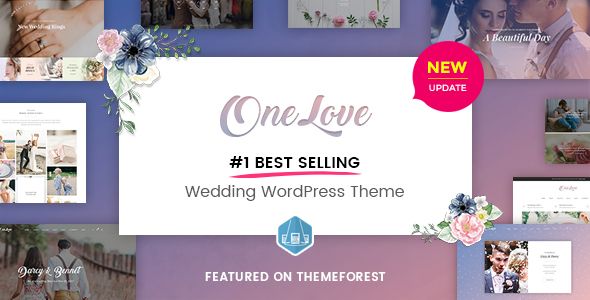Descargar OneLove The Elegant Clean Multipurpose Wedding WordPress
