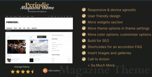 Descargar Periodic A Premium WordPress Magazine Theme