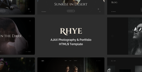 Descargar Rhye – AJAX Portfolio HTML5 Template