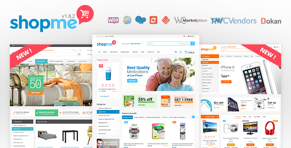 Descargar ShopMe Multi Vendor Woocommerce WordPress Theme