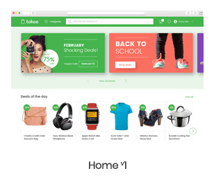 Tokoo - Tema de WooCommerce para tiendas de electrónica para afiliados, dropship y sitios web de múltiples proveedores - 5