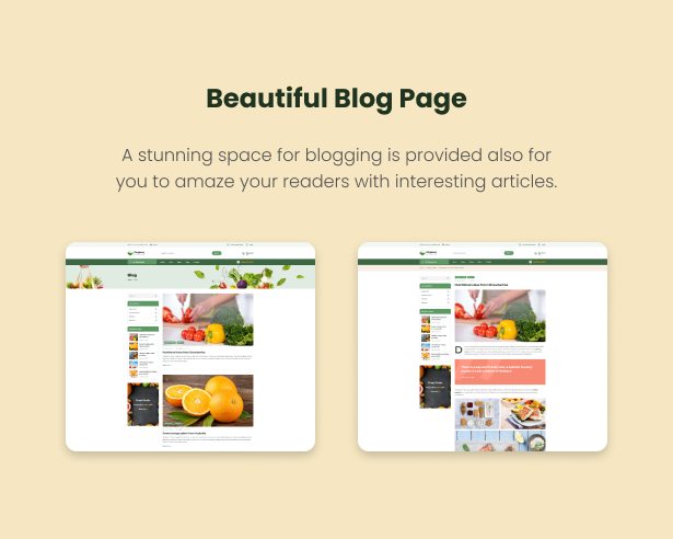 Organey - Tema WooCommerce de alimentos orgánicos para WordPress