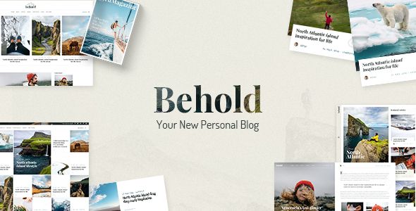 Descargar Behold Personal Blog WordPress Theme