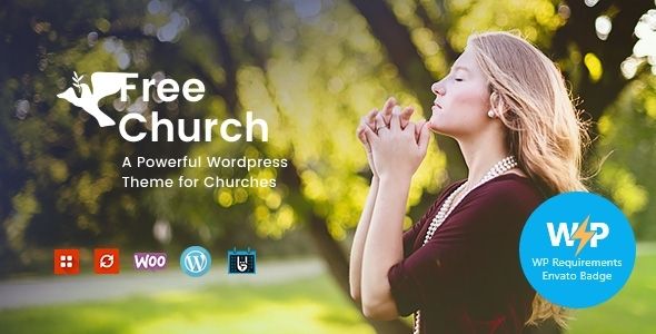 Descargar Free Church Religion Charity Christian WordPress Theme