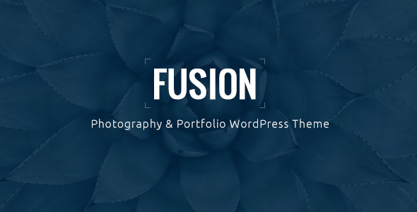 Descargar Fusion Responsive Photography Portfolio WordPress Theme