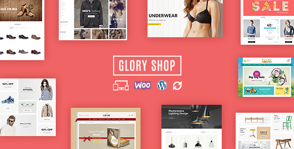 Descargar Glory Shop Multipurpose WooCommerce Theme