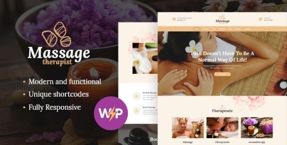 Descargar Massage Therapist and Spa Salon WordPress Theme
