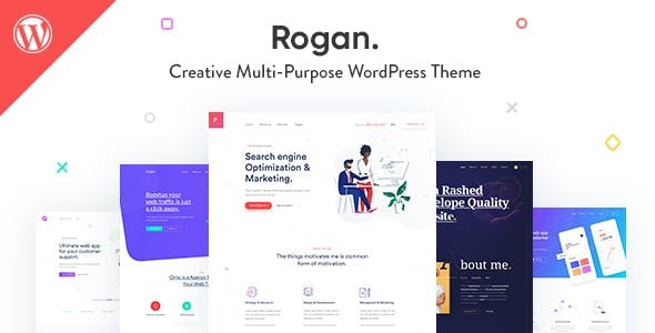 Descargar Rogan Creative Multipurpose WordPress Theme for Agency Saas