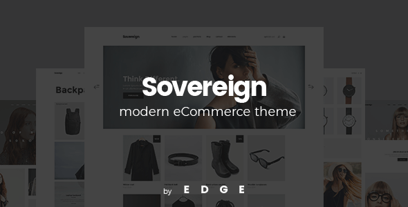 Descargar Sovereign Minimal Fashion Clothing Store Theme